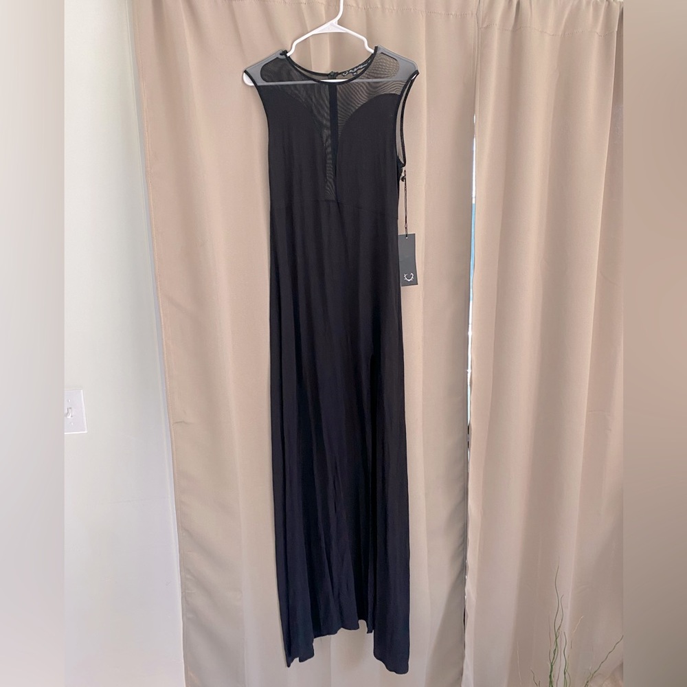 Maxi mesh dress